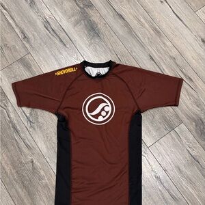 Shoyoroll Brown Rash Guard